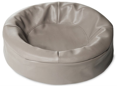 Bia Bed Kunstleer Hoes Hondenmand Taupe