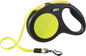Flexi Rollijn New Classic Neon Tape Zwart / Geel