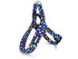Morso Mini Hondentuig Verstelbaar Gerecycled Color Invaders Paars