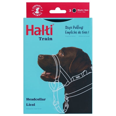 The Company Of Animals Company Of Animals Halti Headcollar Zwart