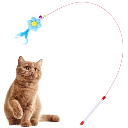 Kattenspeelgoed Set 20-delig – Hengels, Muisjes & Accessoires van Fleece