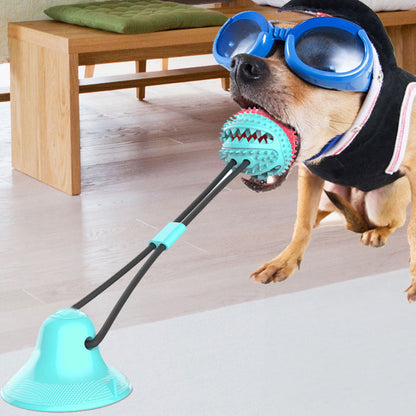 Zuignap Kauwspeelgoed voor Honden – Interactief TPR Touwspeelgoed met Tandreiniging